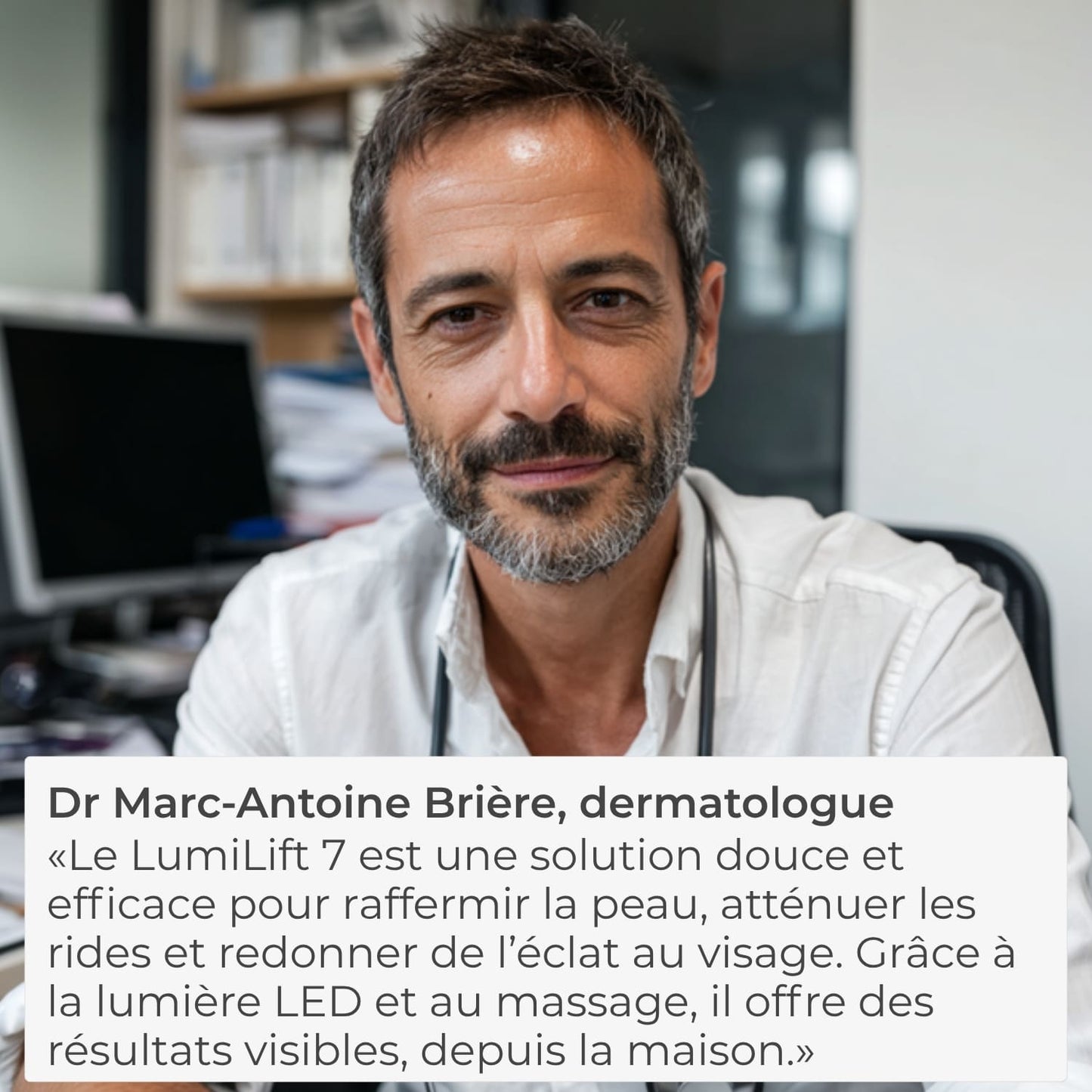 LumiLiFt 7 - Appareil de raffermissement du visage