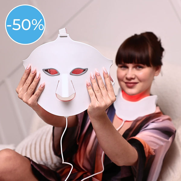 Glowskin Pro2 - Masque LED Soin Visage & Cou